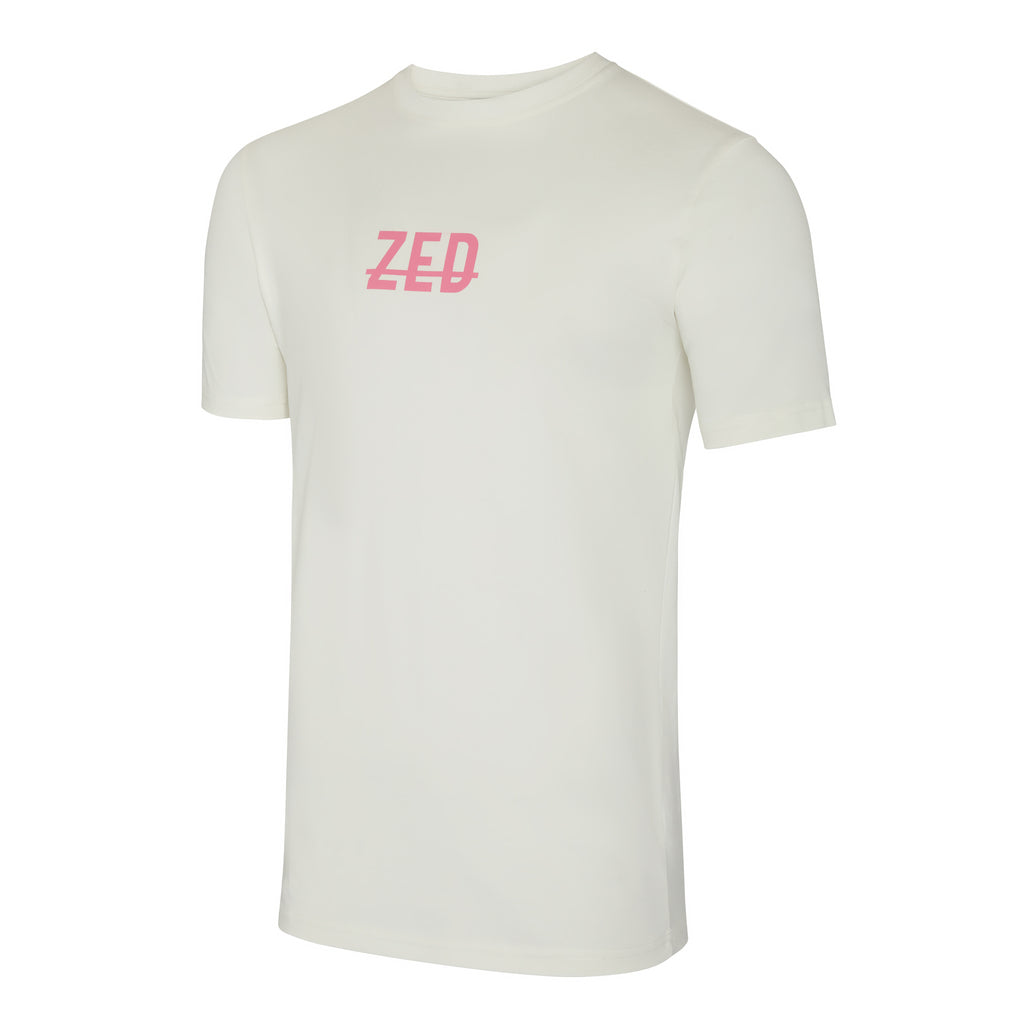 STRIKE T-SHIRT OFF WHITE / PINK